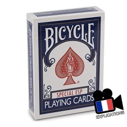 Jeu de cartes bicycle special ESP deck: Cartes avec symboles ESP