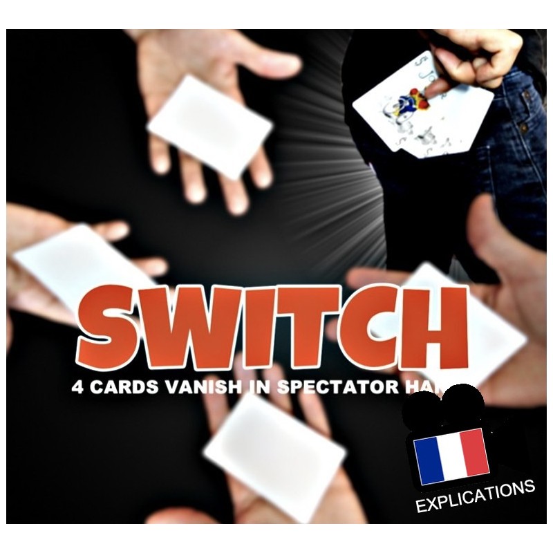 Switch: Tour de petits paquets dans la main du spectateur