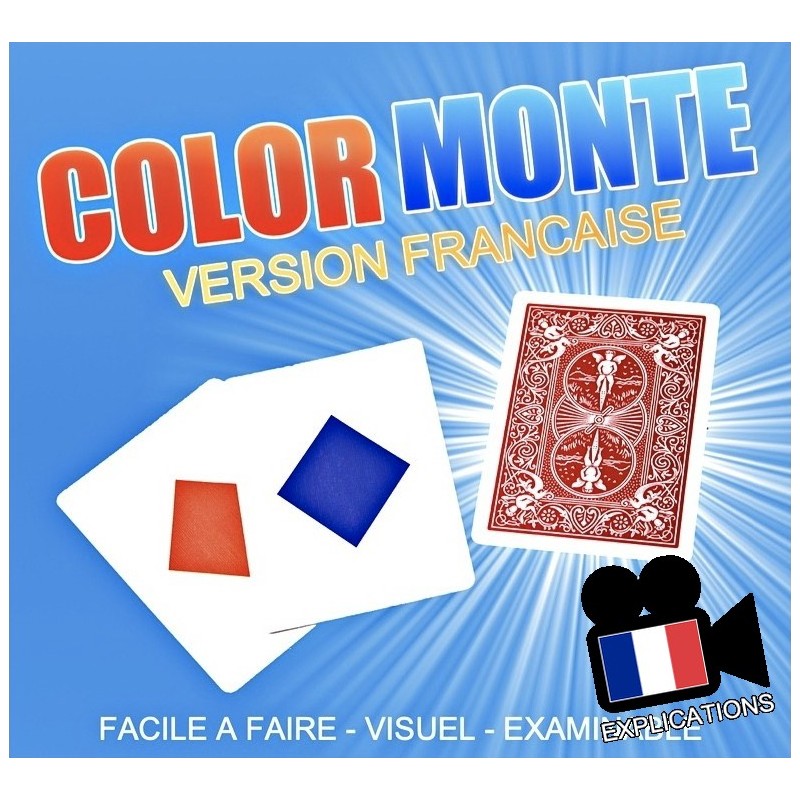 Color Monte: Tour de petits paquets sur le Bonneteau